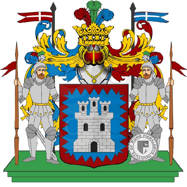 Coat of arms of family de colò