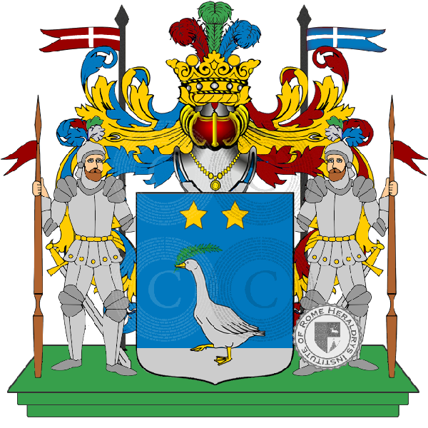 Coat of arms of family larobina