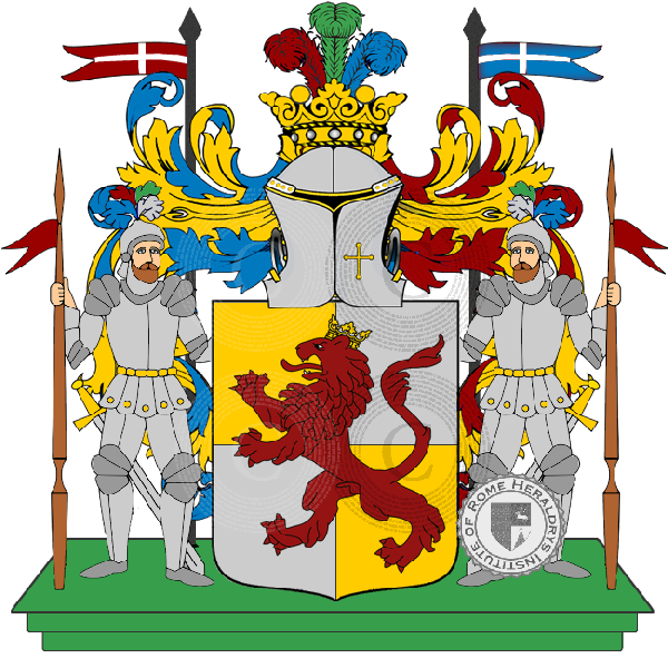 Coat of arms of family bossini