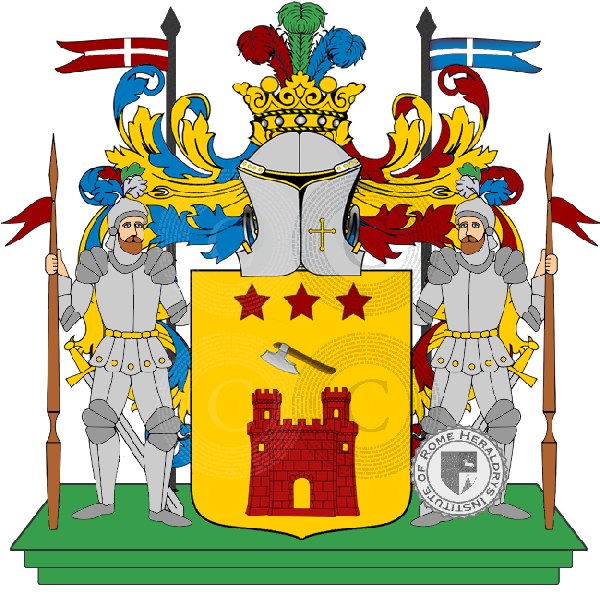 Coat of arms of family cassandri