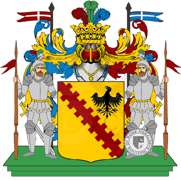 Coat of arms of family benedetti di pescia