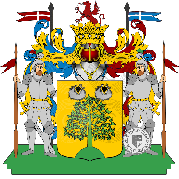 Wappen der Familie marrone