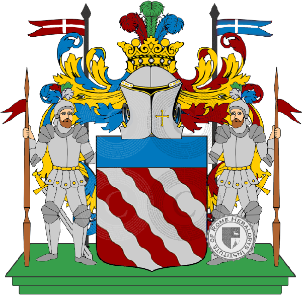 Coat of arms of family scivetti