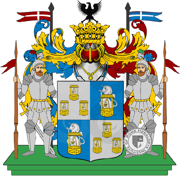 Coat of arms of family tinelli
