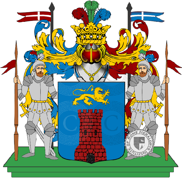 Coat of arms of family colaci