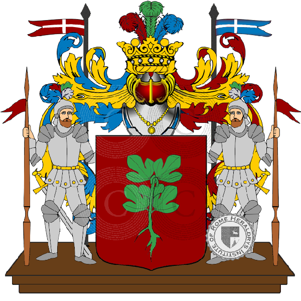 Coat of arms of family fasolo