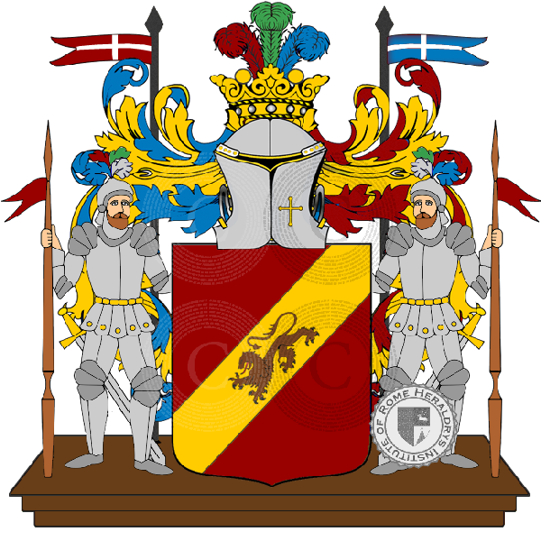 Coat of arms of family latella