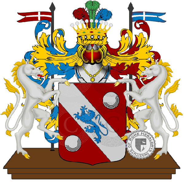 Coat of arms of family cavaglia