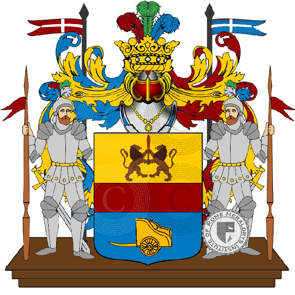 Coat of arms of family carini