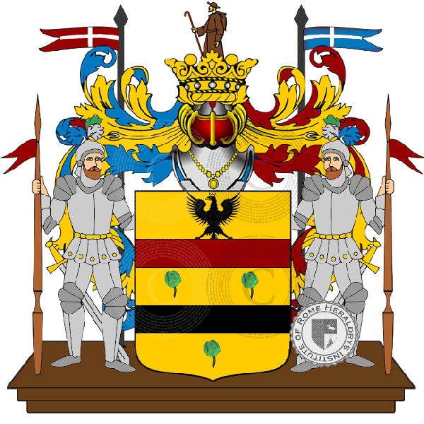 Coat of arms of family luzzago