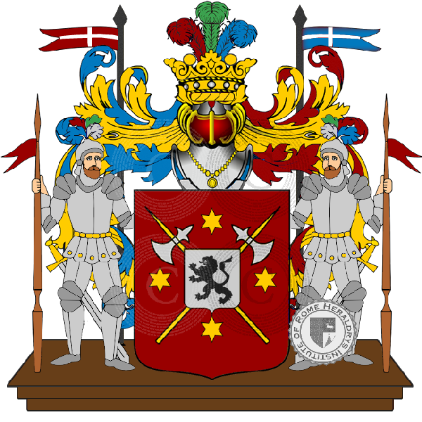 Coat of arms of family arminio