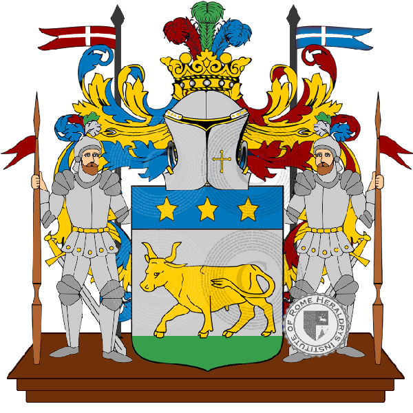Coat of arms of family zamino