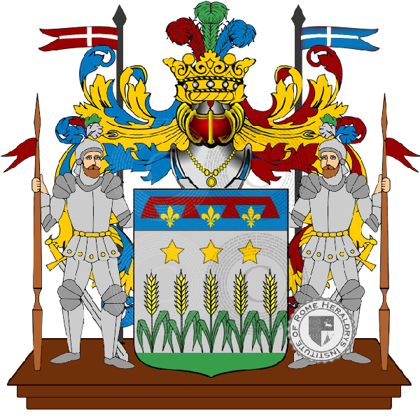 Coat of arms of family valla