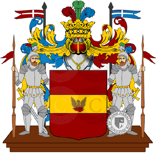 Coat of arms of family pizzolitto