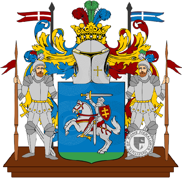 Coat of arms of family puxeddu