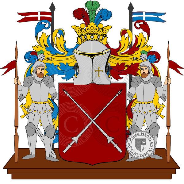 Coat of arms of family pracchi