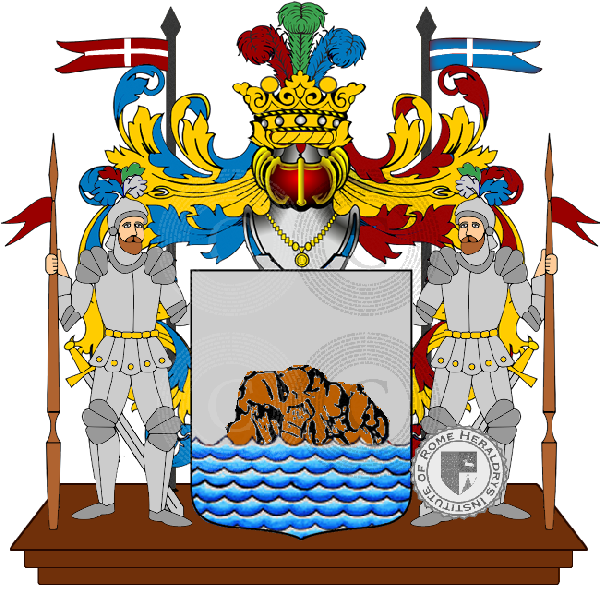Coat of arms of family scoglio