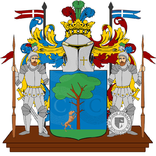 Coat of arms of family milenati