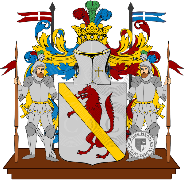 Coat of arms of family carpineta