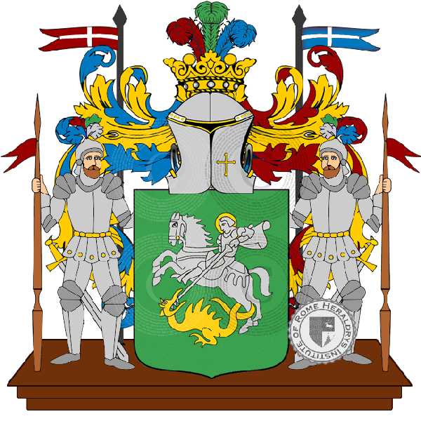 Coat of arms of family chiappero
