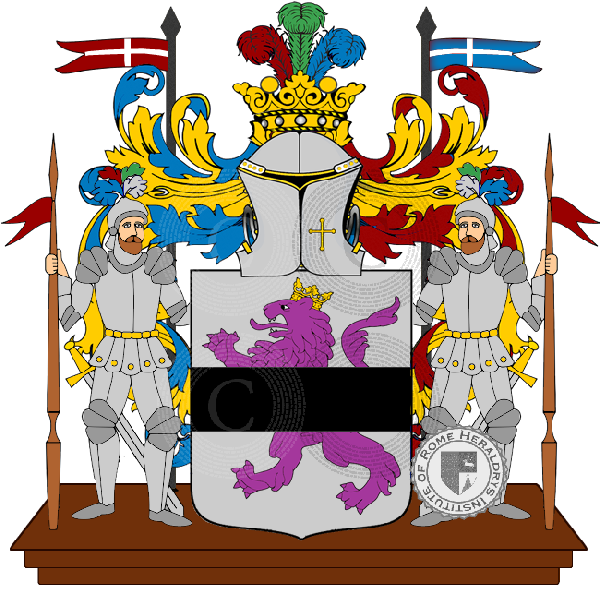 Coat of arms of family usilla