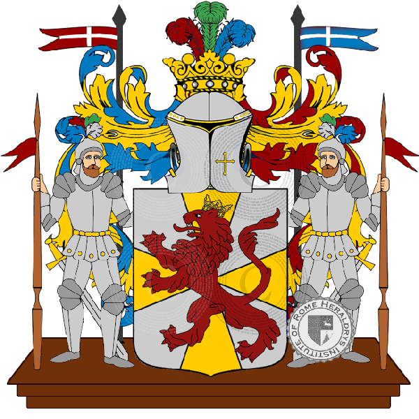 Coat of arms of family togliani