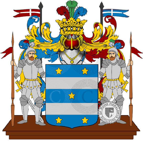 Coat of arms of family barelli