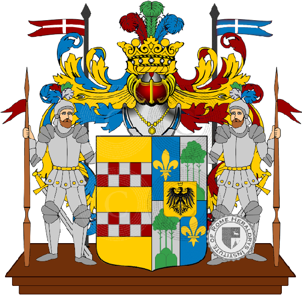 Coat of arms of family SERRA ZANETTI