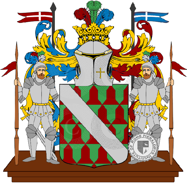 Coat of arms of family montegriffo