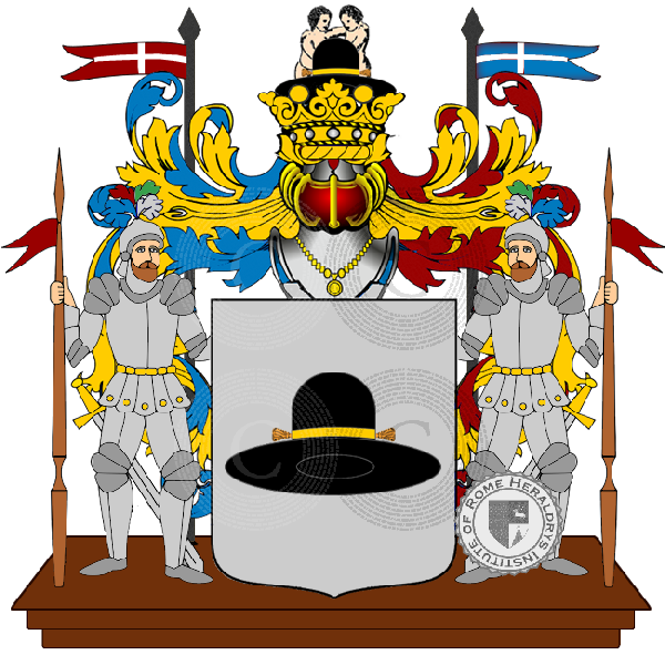 Coat of arms of family cappellini