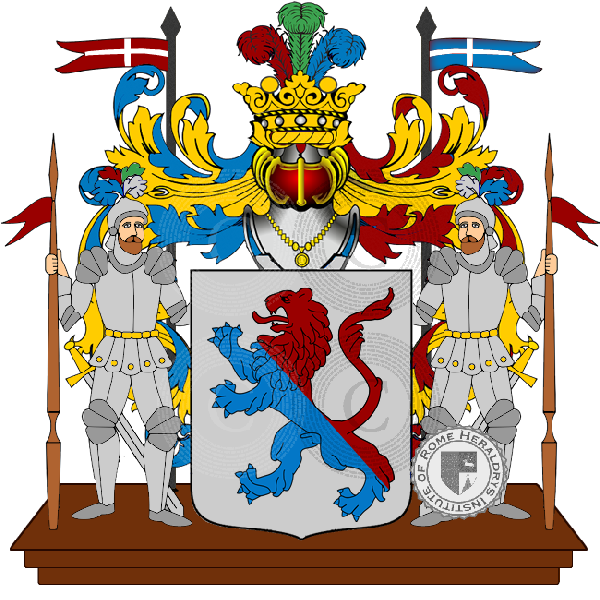 Coat of arms of family trincheri