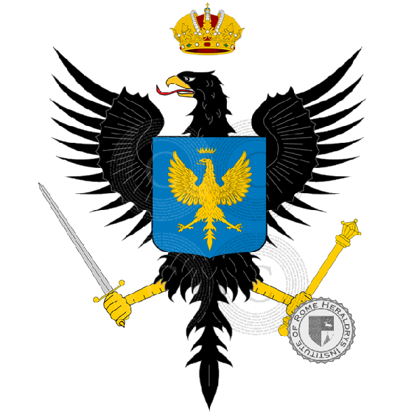 Wappen der Familie recalcati