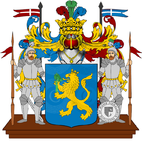 Coat of arms of family fenoglio
