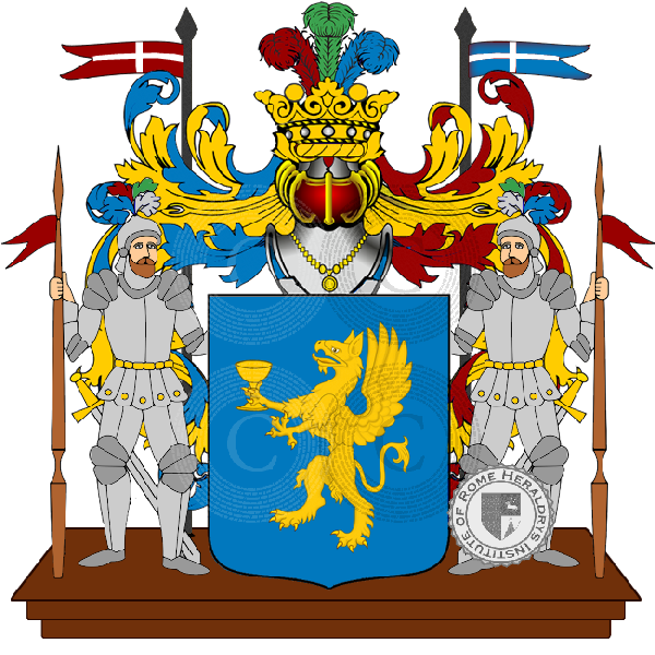 Coat of arms of family molena