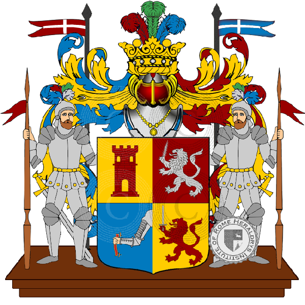 Coat of arms of family ottaviani