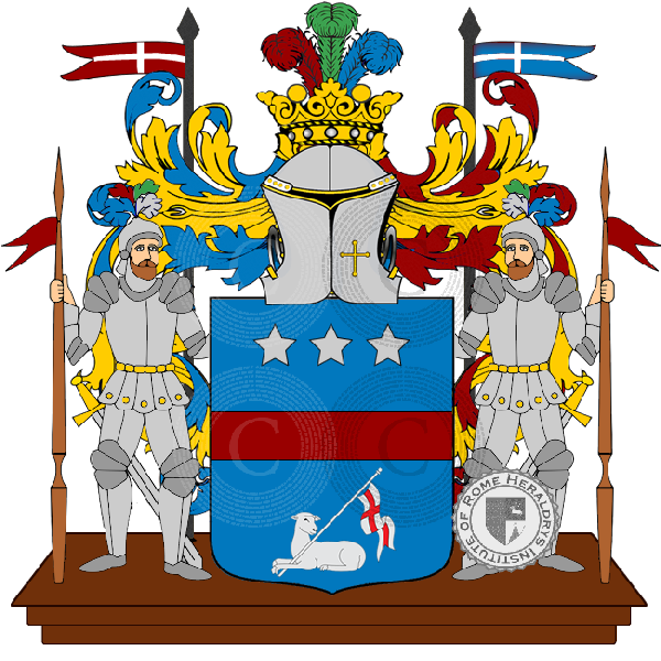 Coat of arms of family bedetti