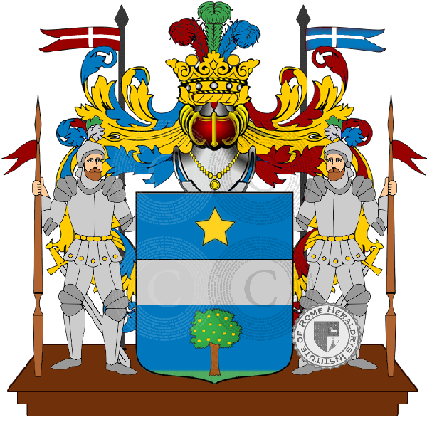 Coat of arms of family caraccio