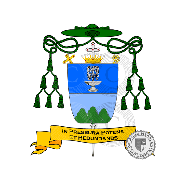 Coat of arms of family serci di nuramidis