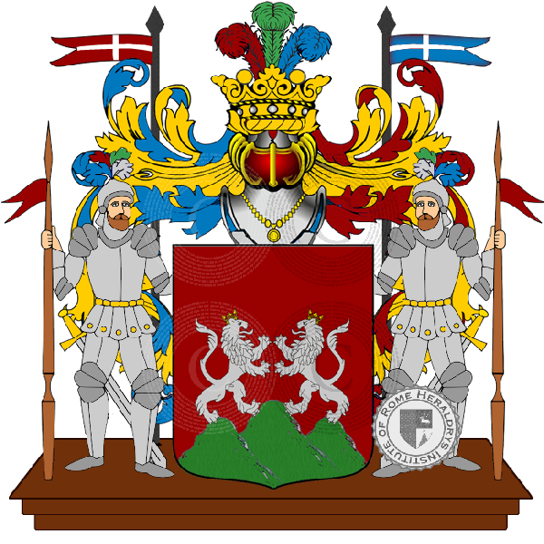 Wappen der Familie Dordoni