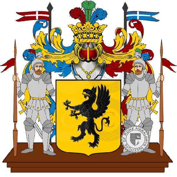 Coat of arms of family abatelli