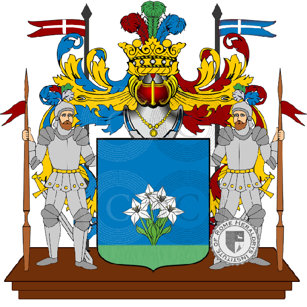 Coat of arms of family fiordivilla