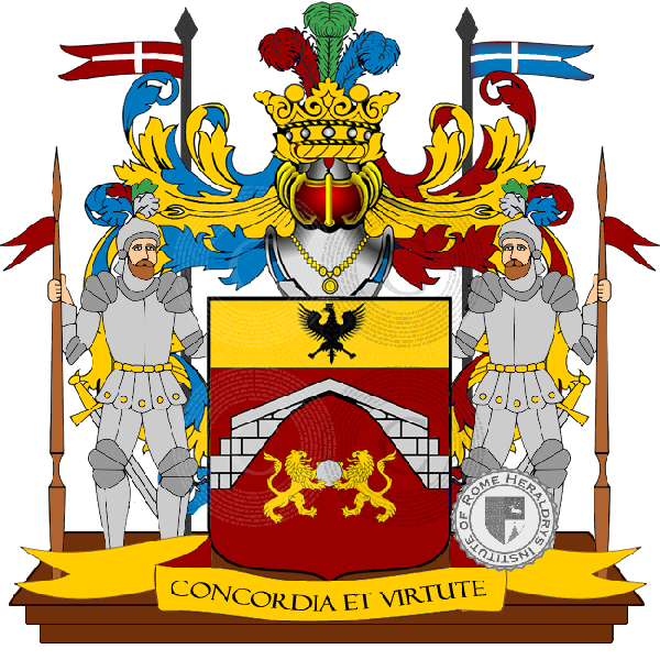 Coat of arms of family ponza