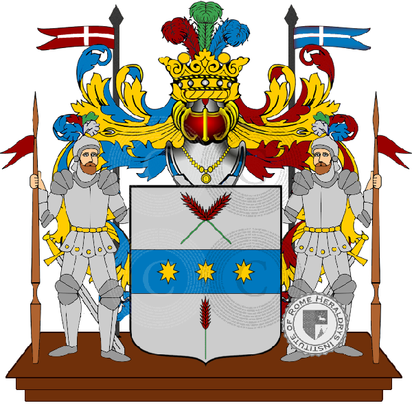 Coat of arms of family pontelli