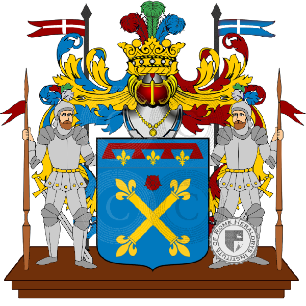 Coat of arms of family bagnari