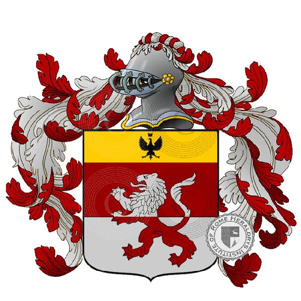 Coat of arms of family viscardi