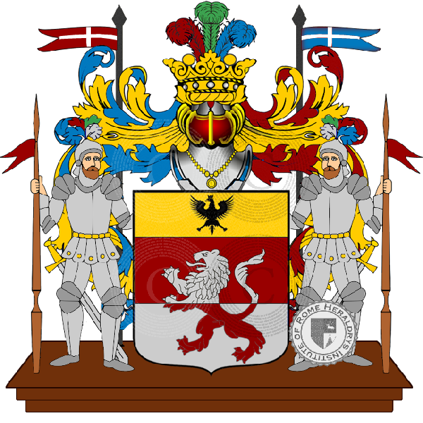 Coat of arms of family viscardi