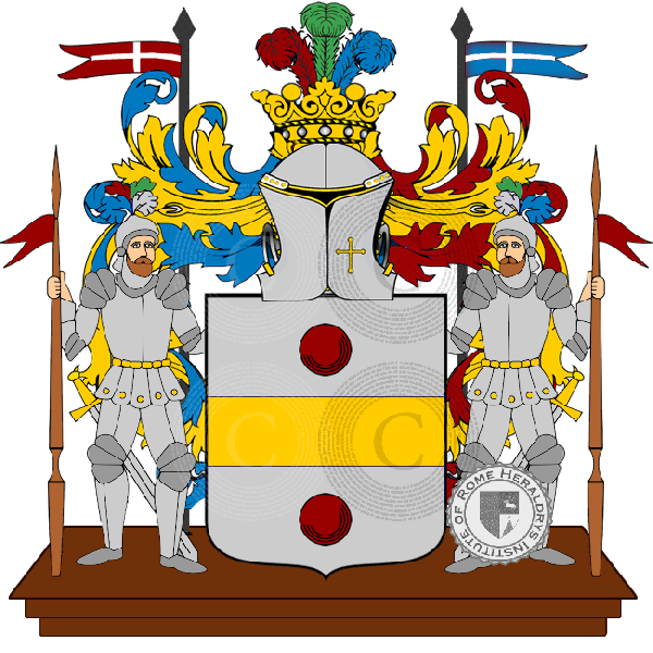 Coat of arms of family bolpagni