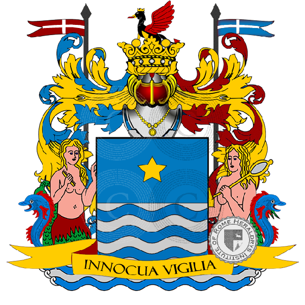 Coat of arms of family marelli