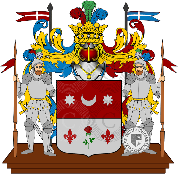 Coat of arms of family galante