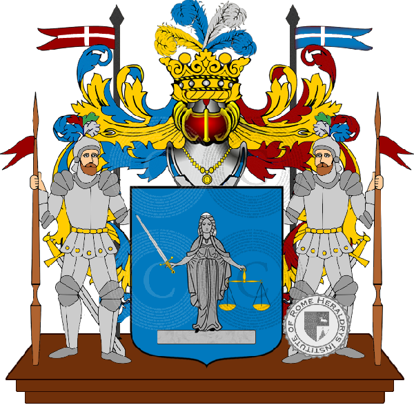 Coat of arms of family bersa